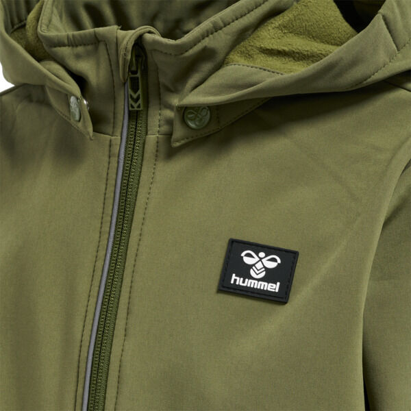 Hummel hmlMARS SOFTSHELL JACKET - CAPULET OLIVE - 104/110