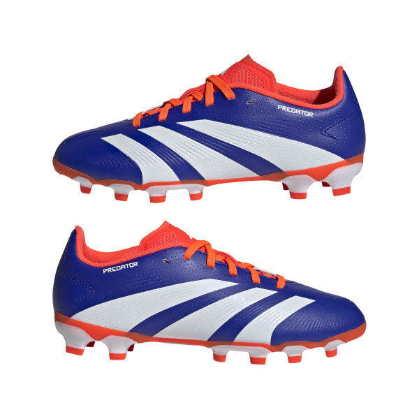 adidas Predator League MG Kinder Fussballschuhe LUCBLU/FTWWHT/SOLRED 38