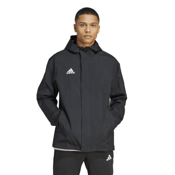 adidas Entrada 22 Allwetterjacke  schwarz S