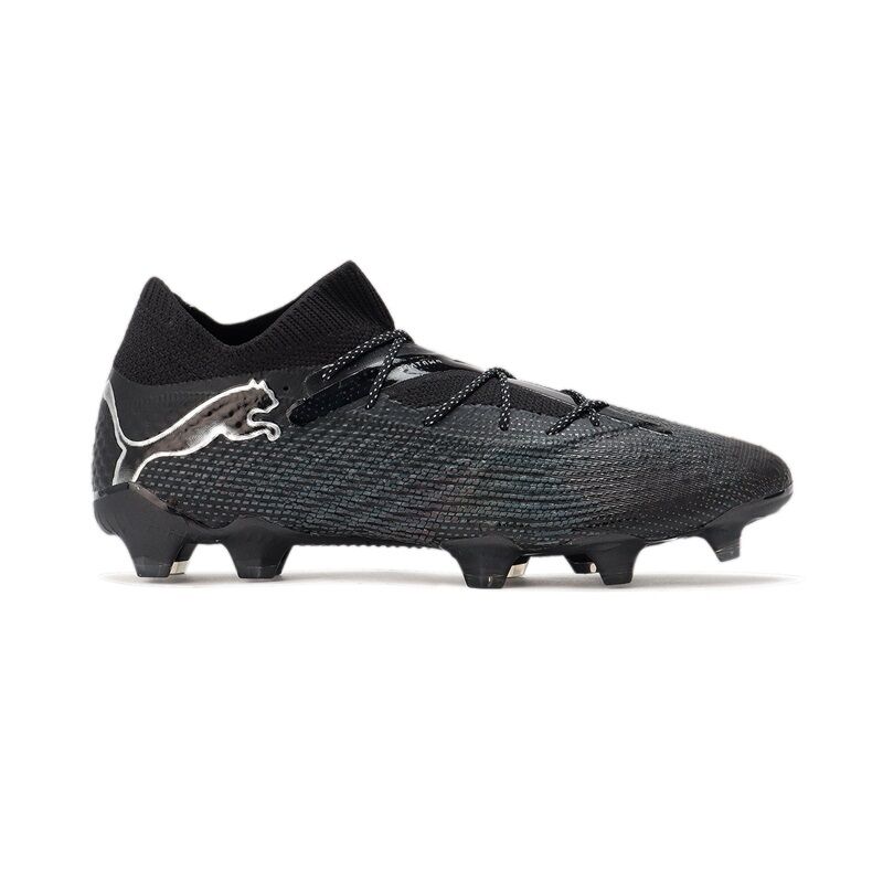 Puma Future 7 Ultimate FG/AG Fussballschuhe schwarz/silber 42