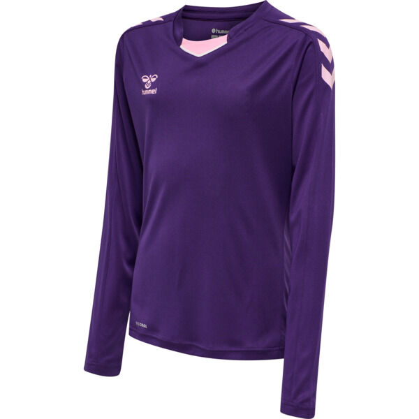 Hummel hmlCORE XK POLY JERSEY L/S KIDS - ACAI - 116