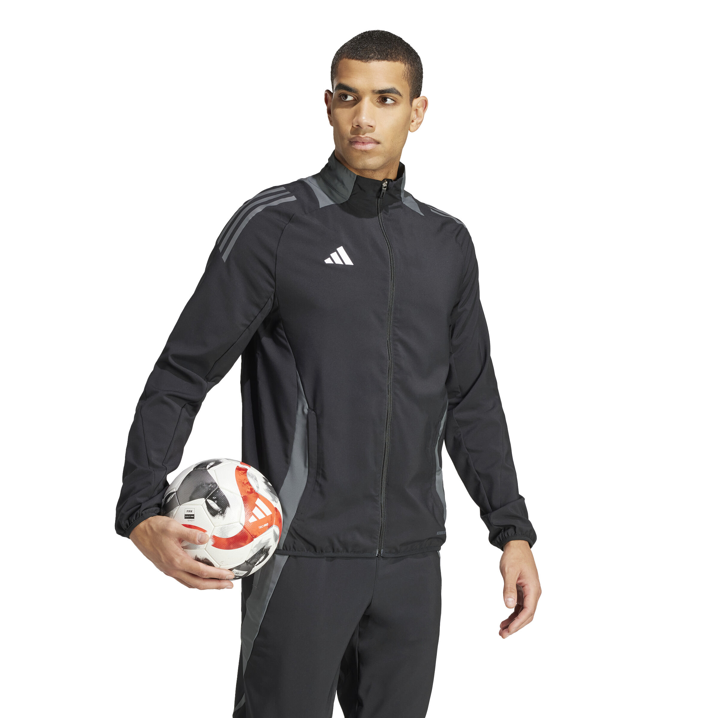 adidas Tiro 24 Competition Präsentationjacke Herren schwarz S