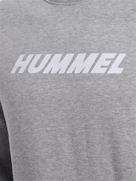 HUMMEL hmlELEMENTAL SWEATSHIRT - GREY MELANGE - L