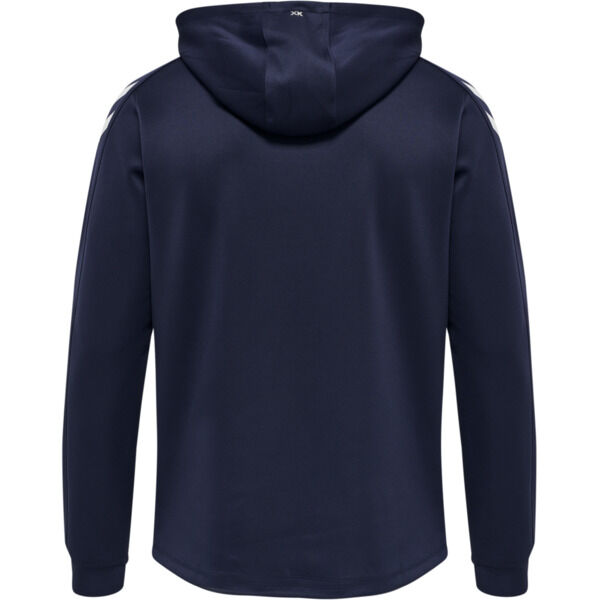 Hummel hmlCORE XK POLY ZIP HOOD SWEAT - MARINE - L