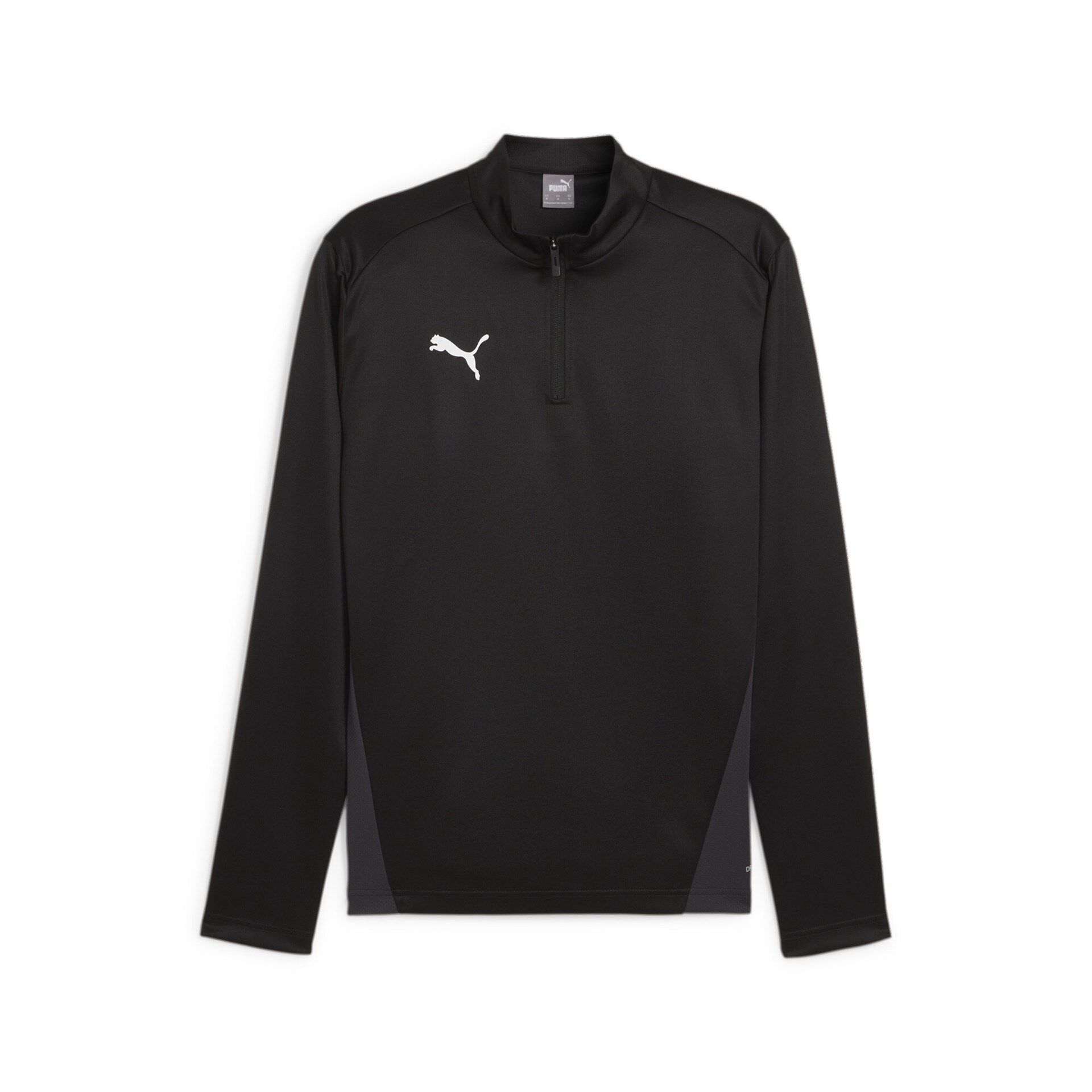 Puma teamGoal Training 1/4 Zip Top puma black-puma white-flat dark gray M