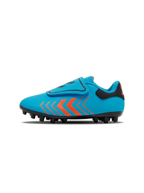 Hummel HATTRICK M.G. JR Fussballschuhe Blue/Orange 38