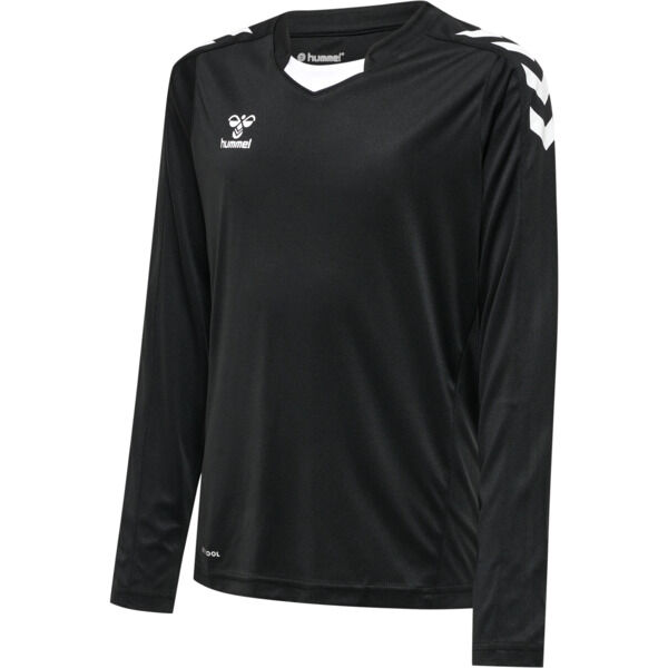 Hummel hmlCORE XK POLY JERSEY L/S KIDS - BLACK - 176