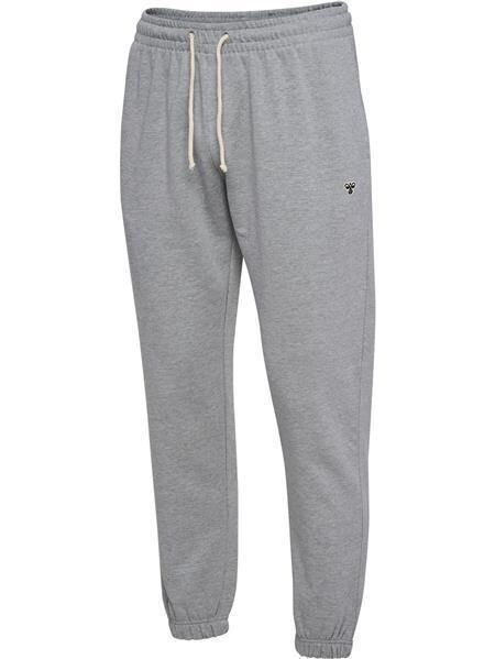 Hummel hmlREGULAR SWEATPANT BEE - GREY MELANGE - M