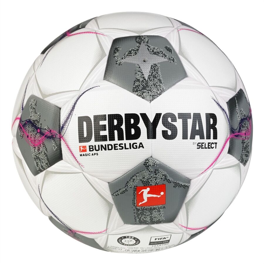 Derbystar Bundesliga Magic APS v24 Spielball weiß/grau 5