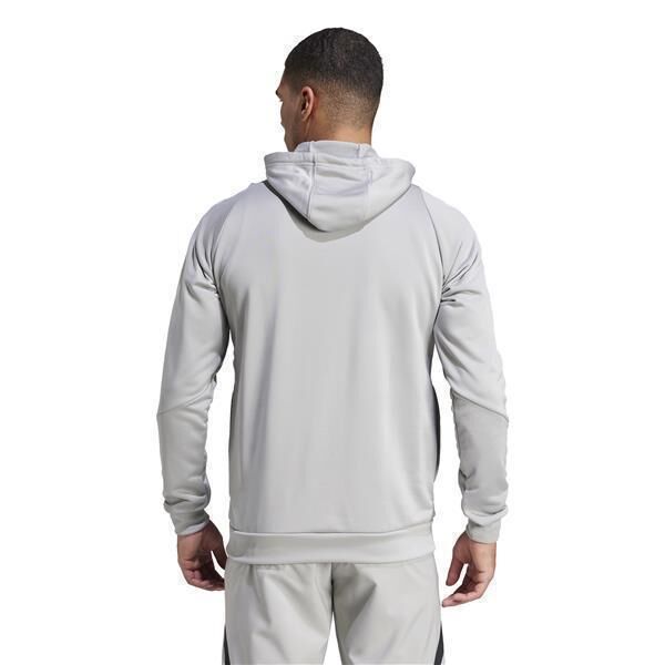 adidas Tiro 24 Half Zip Hoodie Herren grau/weiß M