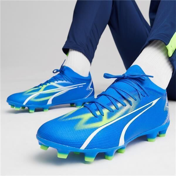 Puma Ultra Match FG/AG Fussballschuhe ultra blue-puma white-pro green 47