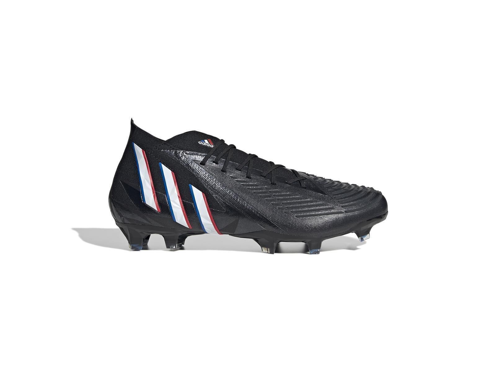 adidas PREDATOR EDGE.1 FG CBLACK/FTWWHT/VIVRED 40 2/3