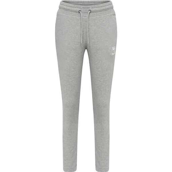 Hummel hmlNONI 2.0 TAPERED PANTS - GREY MELANGE - XS