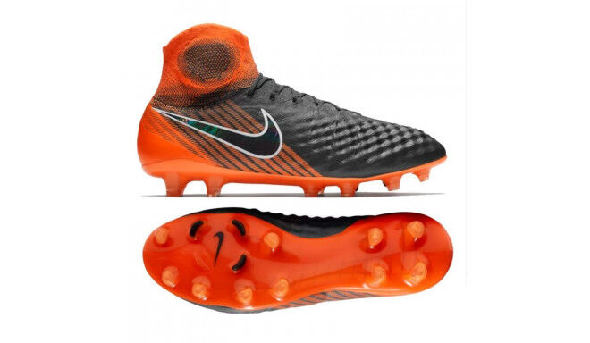 Nike Obra 2 Elite DF FG dark grey/black orange 43