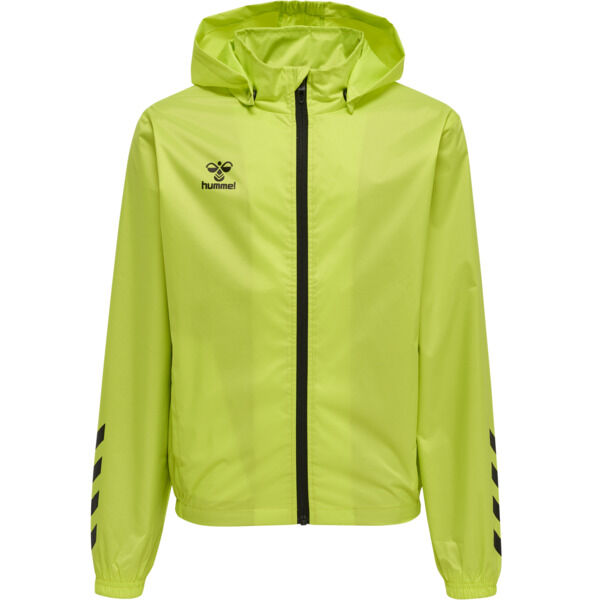 Hummel hmlCORE XK SPRAY JACKET KIDS - LIME POPSICLE - 116