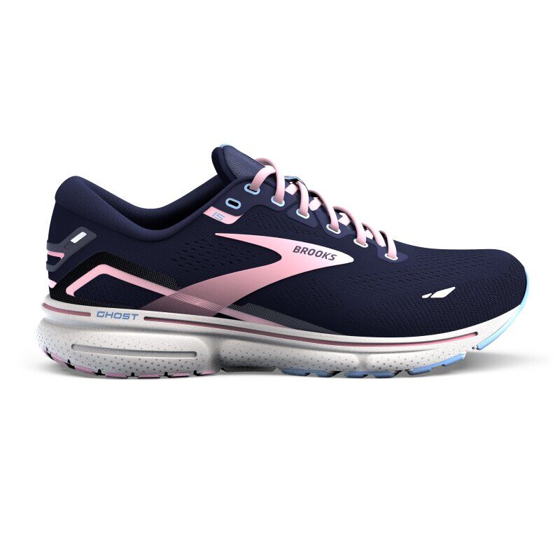 BROOKS Ghost 15 Lady Laufschuhe peocoat/pink/open Air 40