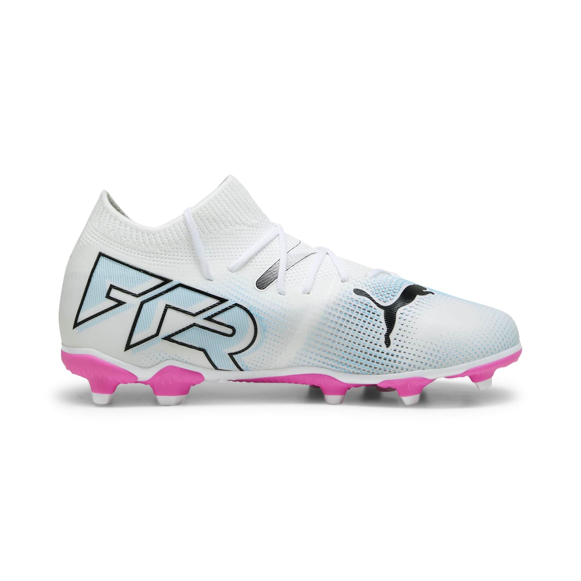 Puma Future 7 Match FG/AG Kinder puma white-black-poison pink 32