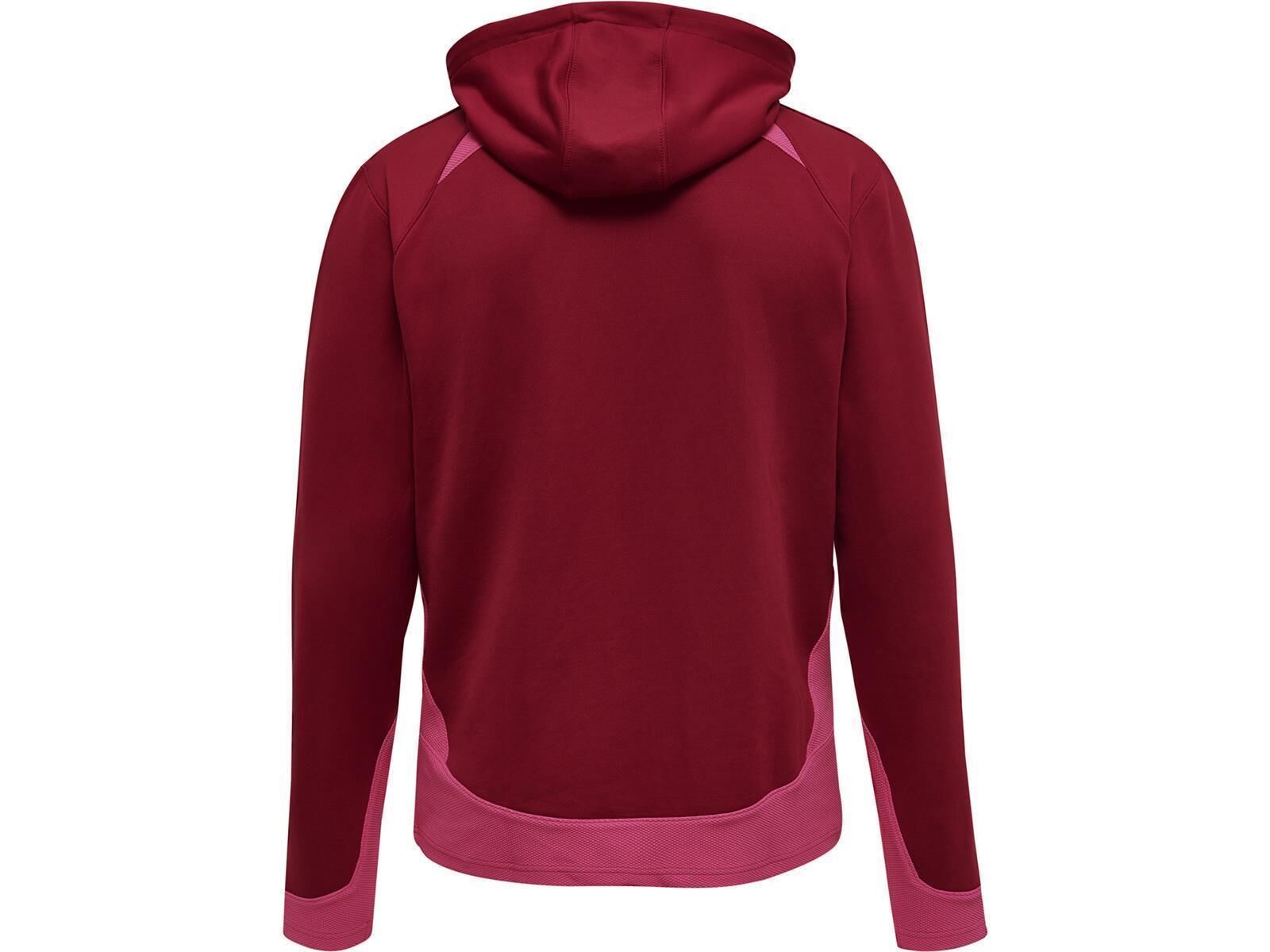 Hummel  hmlLEAD ZIP POLY HOODIE Rot Größe 2XL