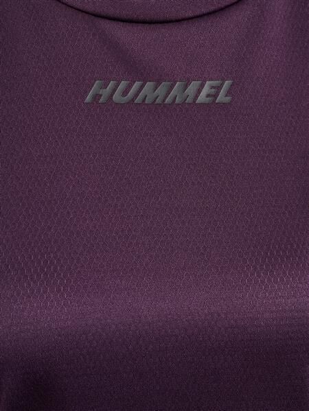 HUMMEL hmlMULTI PL JERSEY WOMAN - PLUM PERFECT - XS