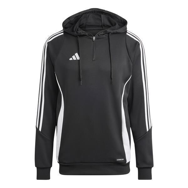 adidas Tiro 24 Half Zip Hoodie Herren schwarz/weiß L