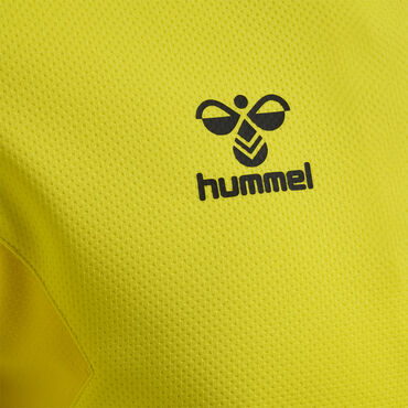 Hummel hmlAUTHENTIC HALF ZIP SWEAT BLAZING YELLOW L