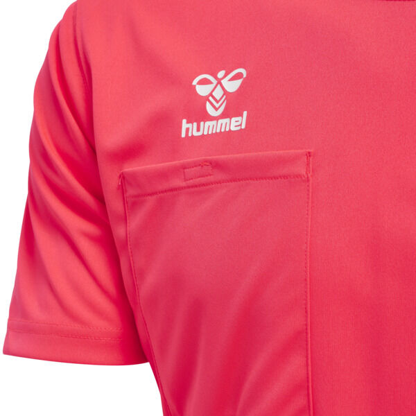 Hummel hmlREFEREE CHEVRON JERSEY S/S - DIVA PINK - M