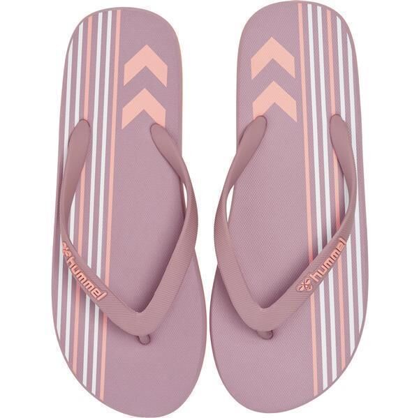 Hummel MULTI STRIPE FLIP FLOP - WOODROSE - 36