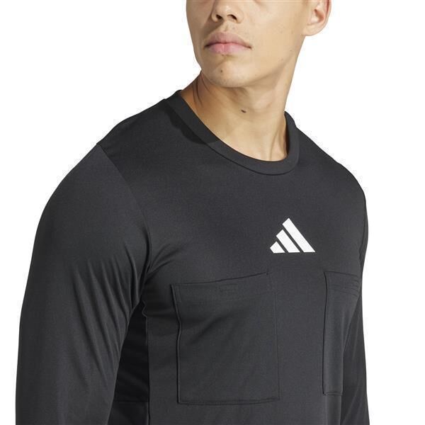 adidas Referee 24 Schiedsrichtertrikot langarm  schwarz L