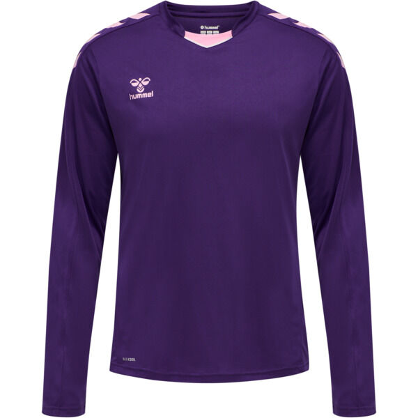 Hummel hmlCORE XK POLY JERSEY L/S - ACAI - 2XL