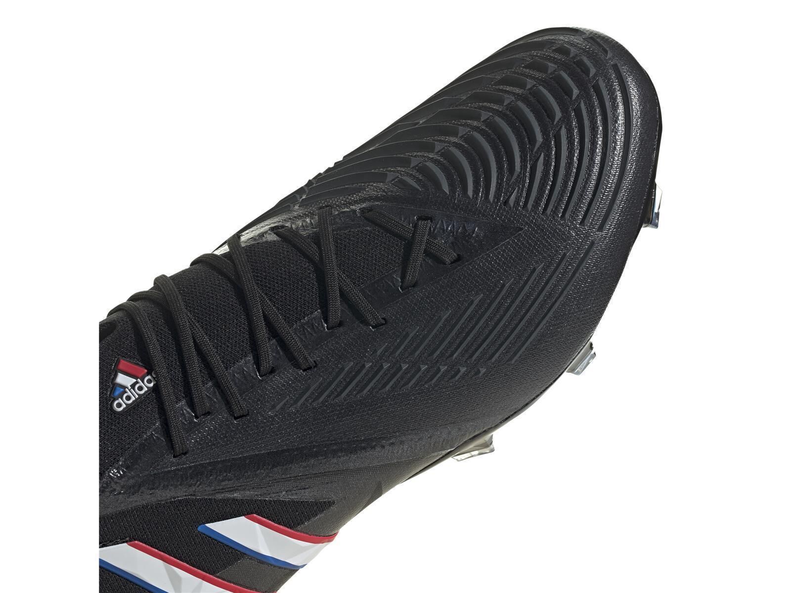 adidas PREDATOR EDGE.1 FG CBLACK/FTWWHT/VIVRED 40 2/3