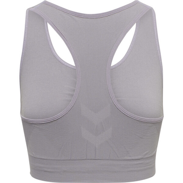 Hummel hmlTIF SEAMLESS SPORTS TOP - MINIMAL GRAY - XS