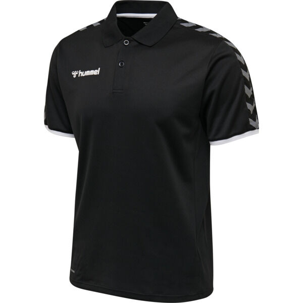 Hummel hmlAUTHENTIC FUNCTIONAL POLO - BLACK/WHITE - S