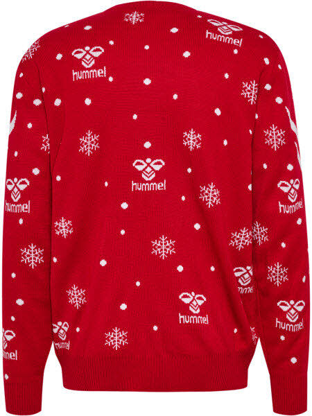 Hummel Chrismas Sweater Kinder rot 152