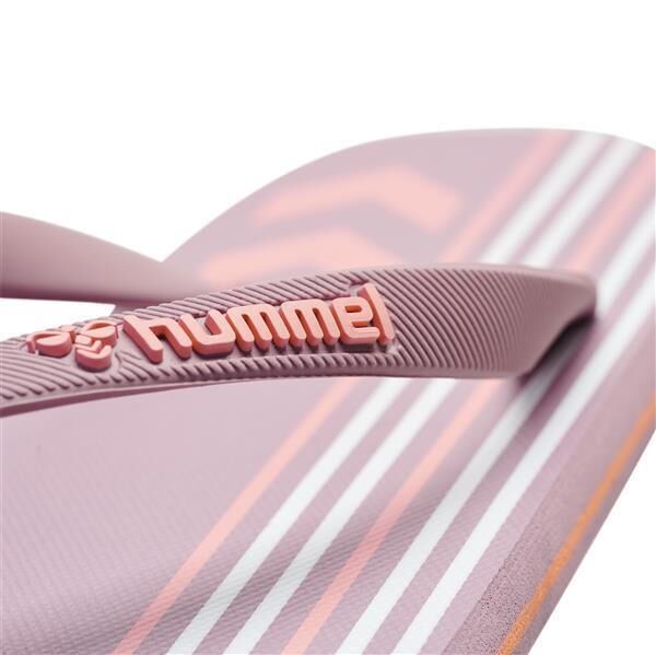 Hummel MULTI STRIPE FLIP FLOP - WOODROSE - 36