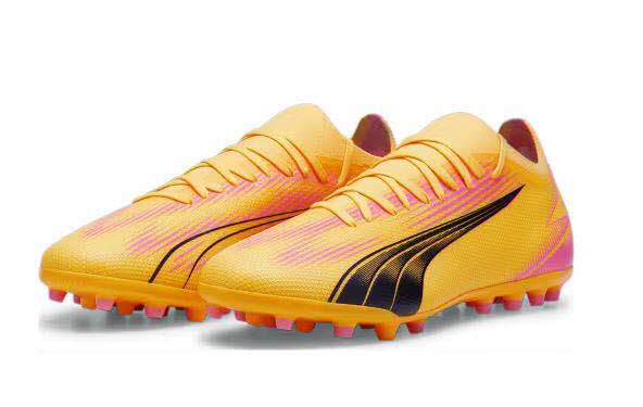 Puma Ultra Match MG Fussballschuhe orange 41