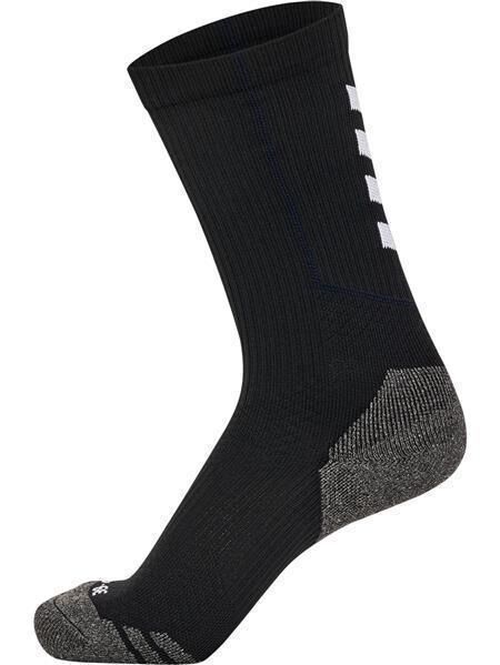 HUMMEL hmlPRO TRAINING SOCKS LOW - BLACK/WHITE - 47/50