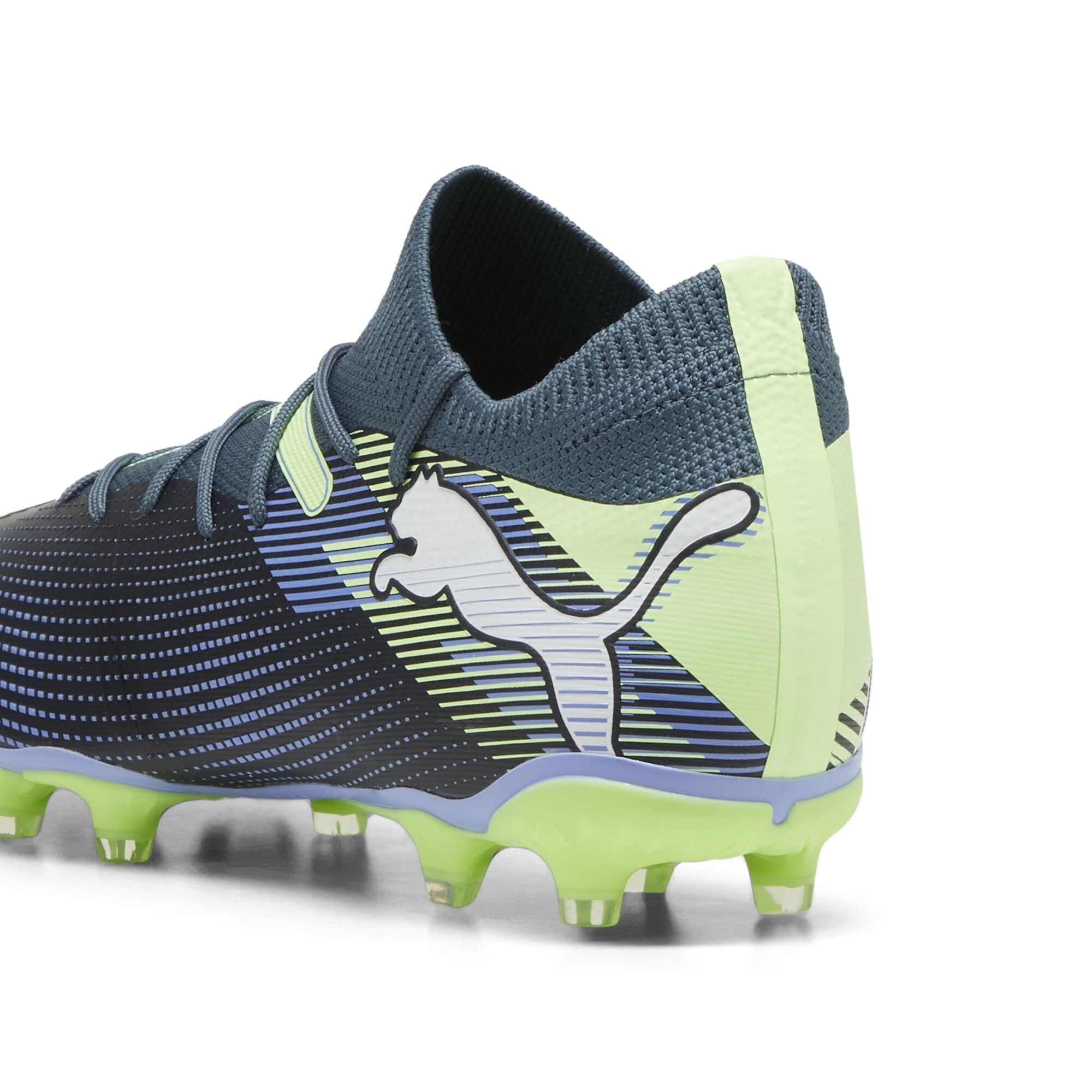 Puma Future 7 Match FG/AG Fussballschuhe gray skies-puma white-fizzy apple 42