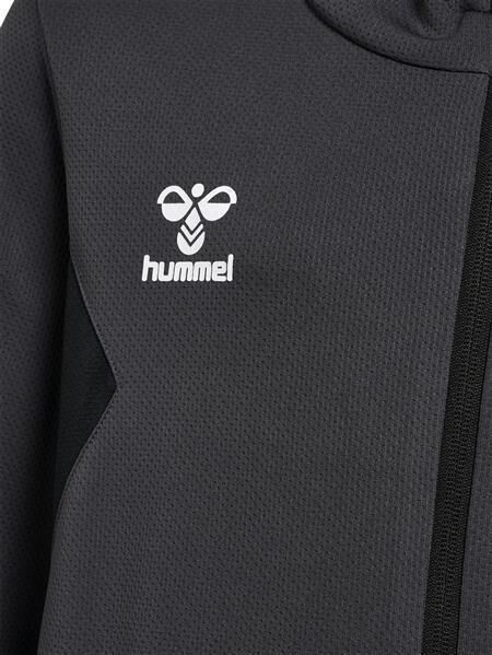 Hummel hmlAUTHENTIC PL ZIP HOODIE KIDS - ASPHALT - 152