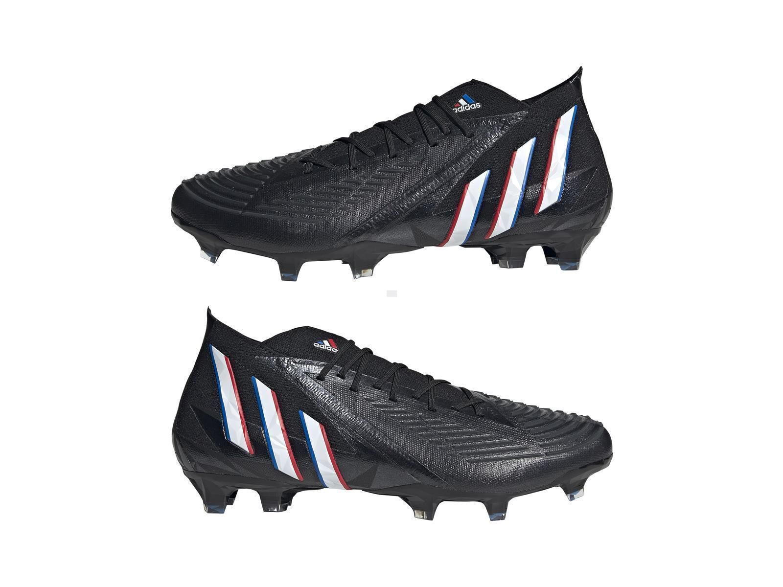 adidas PREDATOR EDGE.1 FG CBLACK/FTWWHT/VIVRED 40 2/3