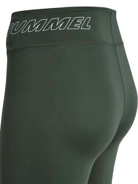 Hummel hmlTE FUNDAMENTAL MID WAIST TIGHTS - CLIMBING IVY - XS