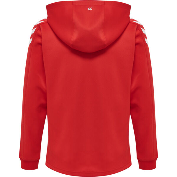 Hummel hmlCORE XK POLY KIDS SWEAT HOODIE - TRUE RED - 152