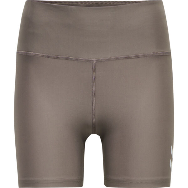 Hummel hmlTE TOLA HW TIGHT SHORTS - DRIFTWOOD - L