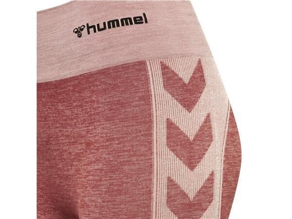 Hummel hmlCLEA SEAMLESS MID WAIST TIGHTS WITHERED ROSE/ROSE TAN MELANGE XL