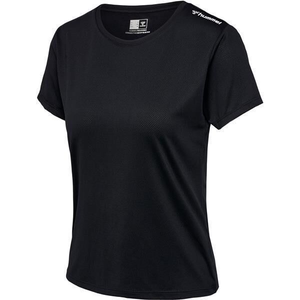 Hummel hmlMT AURA MESH T-SHIRT - BLACK - L