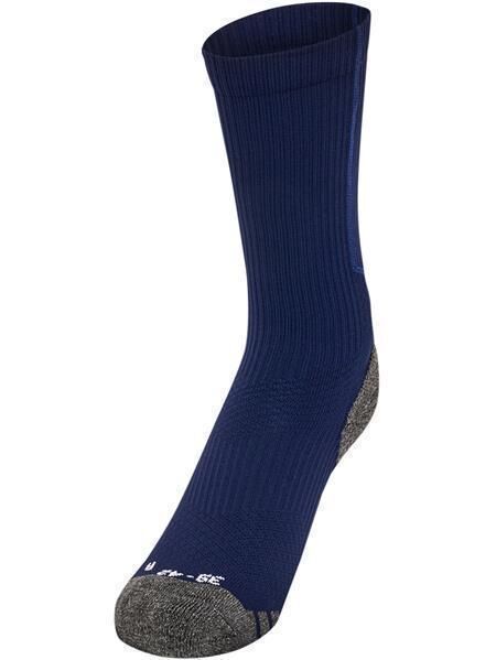 HUMMEL hmlPRO TRAINING SOCKS LOW - MARINE/WHITE - 35/38