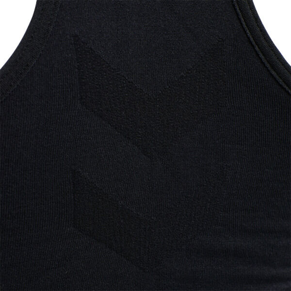 Hummel hmlTIF SEAMLESS SPORTS TOP - BLACK - L