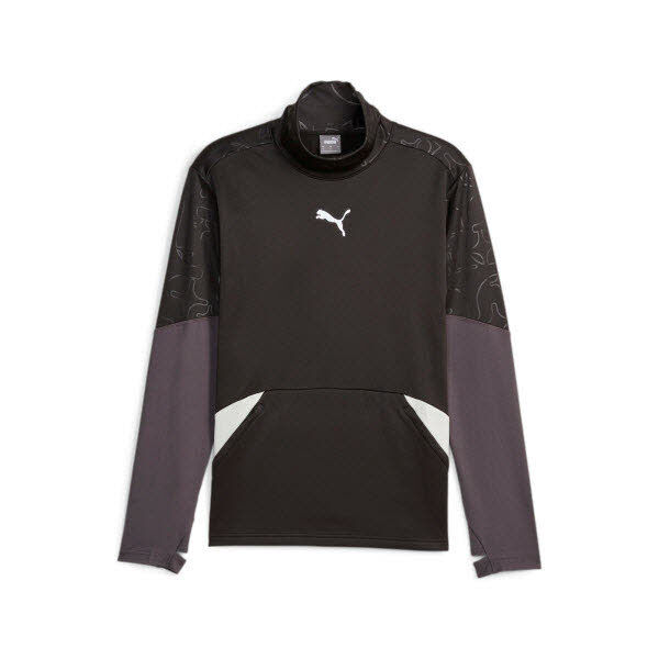 Puma individual Winterized Top Kinder schwarz 164