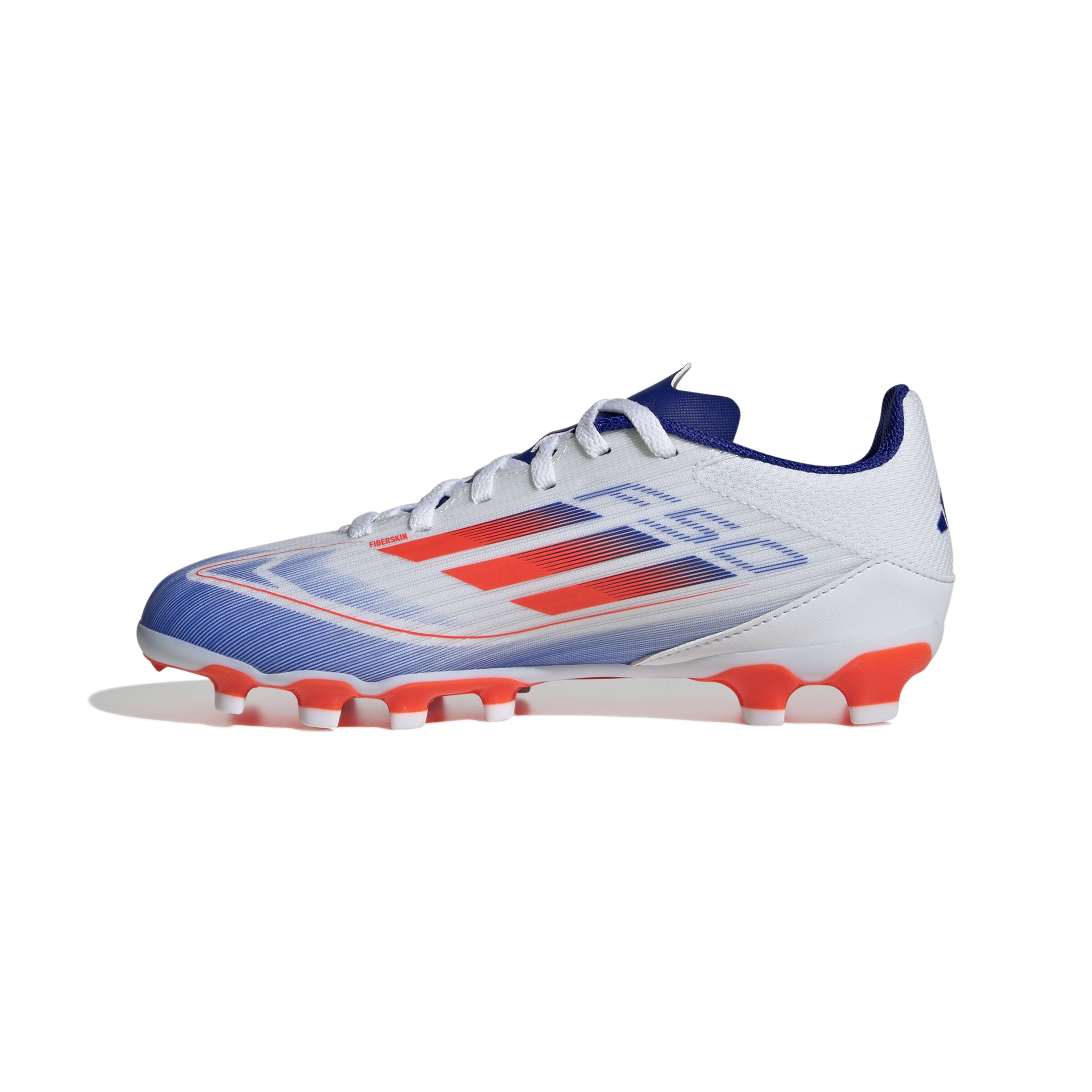 adidas F50 League MG Fussballschuh Kinder FTWWHT/SOLRED/LUCBLU 31,5