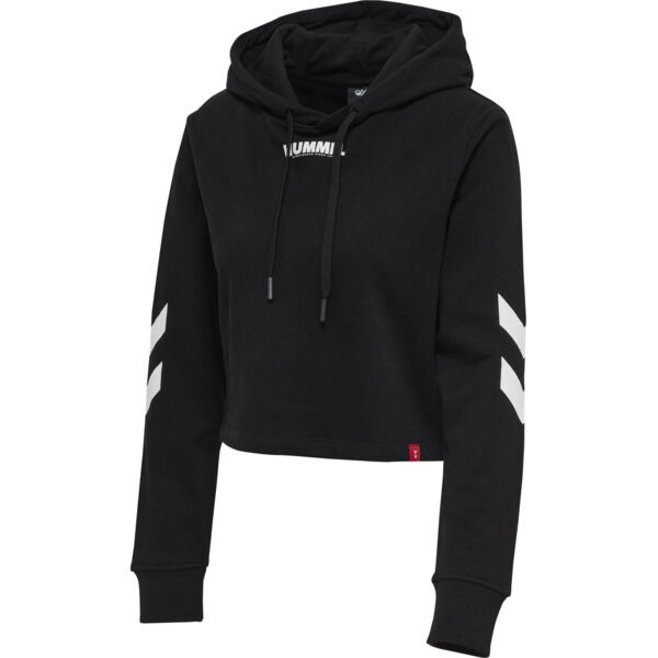 Hummel hmlLEGACY WOMAN CROPPED HOODIE BLACK XL