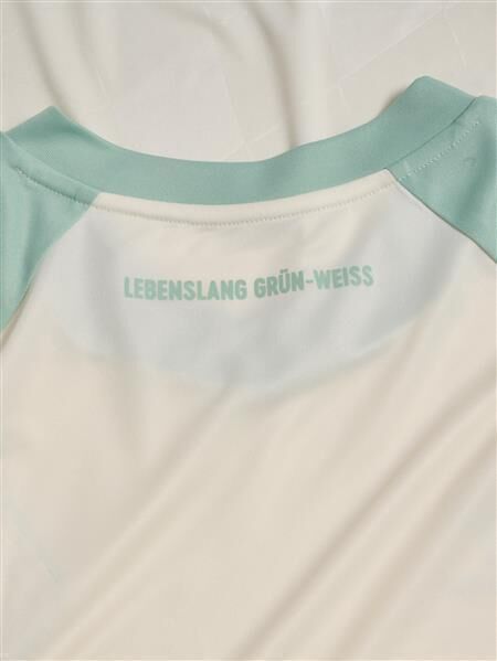 Hummel Werder Bremen Auswärtstrikot 2024/2025 Herren MARSHMELLOW/SILT GREEN XL